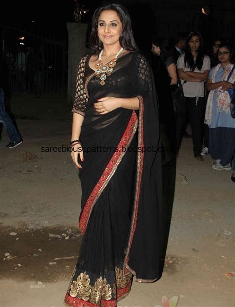 Vidya Balan In Sabyasachi Saree At Film Fare Awards 2011 Saree Blouse Patterns