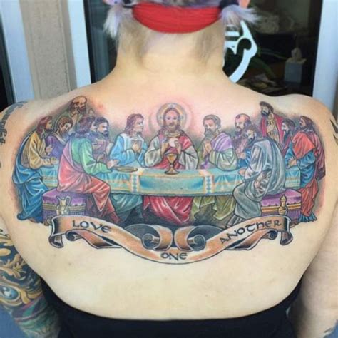 Last supper religion tattoo designs men tattoos for guys body art cuff bracelets ink mens fashion tattoo ideas. 60 Heartwarming Christian Tattoo Designs and Ideas ...