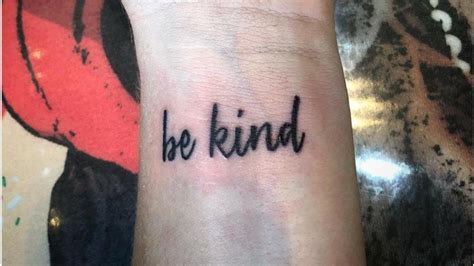 Shop 2,000+ artist designs or create your own. Kindness tattoos that teach the importance of being kind | MamasLatinas.com