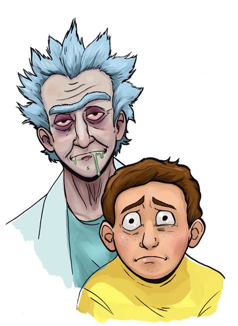 How to draw the characters from rick and morty. RICK AND MORTY by Kaynime on DeviantArt