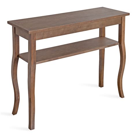 Kate And Laurel Lillian Narrow Wood Console Table 36 X 12 X 30