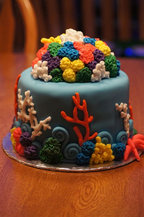 Coral Reef Cake Cake Cake Decorating Amazing Cakes