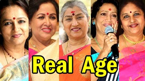 Old Senior Actress Real Age In 2023 South Old Actress Mucherla Aruna Y Vijaya Dubbing