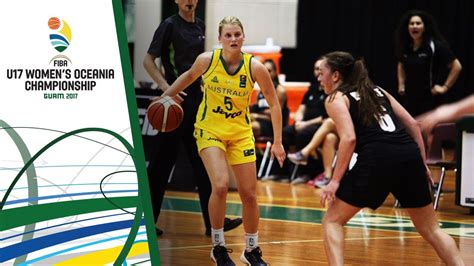 Australia women tour of new zealand, 2021. Australia v New Zealand - Full Game - Final - FIBA U17 ...