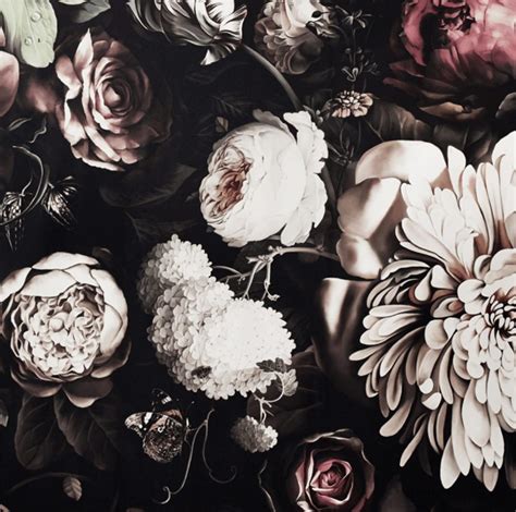 Black Floral Wallpaper Iphone 998x990 Download Hd Wallpaper