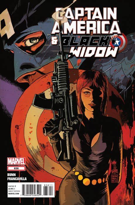 Captain America And Black Widow 636 Marvel Comics Comic Book Value