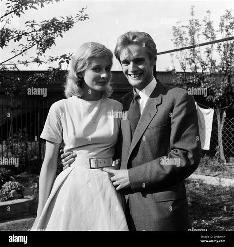 Actress Jill Ireland Is Pictured With Her New Husband Actor David