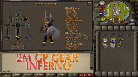 2m Gp Gear Inferno Msbrcb Osrs Progress Video Youtube