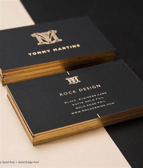 Stand out with the richest and most luxurious visual and tactile experience a business card can have: Super Premium Business Cards - with Metallic Ink, Foiling ...