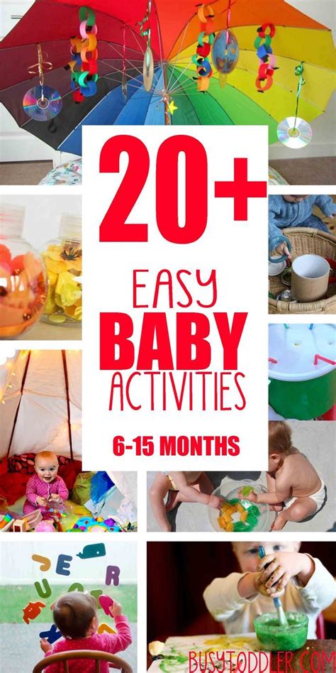 40 Baby Activities Fun And Easy Play Ideas Infant Activities Baby
