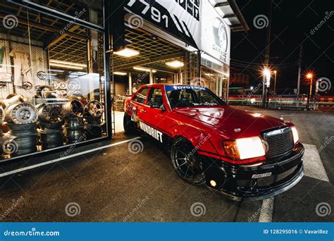 Mercedes Benz W124 Only One Custom In Thailand Editorial Photo Image