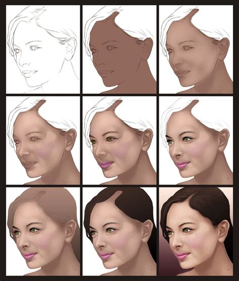 The Best How To Paint Skin Digitally Ideas