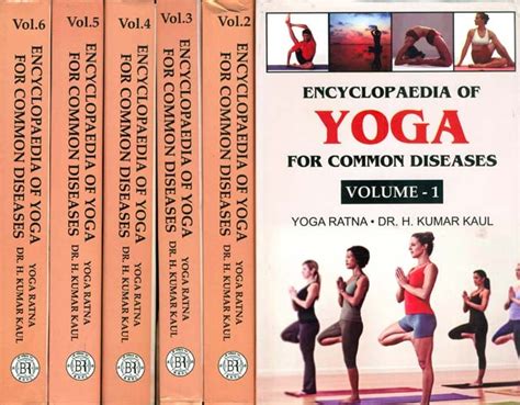 Encyclopaedia Of Yoga For Common Diseases Set Of 6 Volumes Exotic India Art