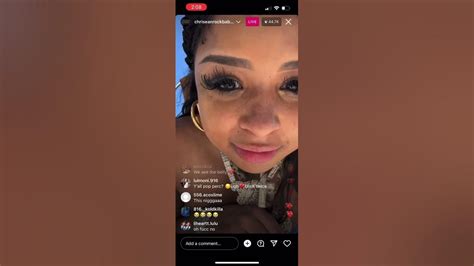 Chrisean Rock Is Back With Blueface And Calls Herself Slow On Ig Live