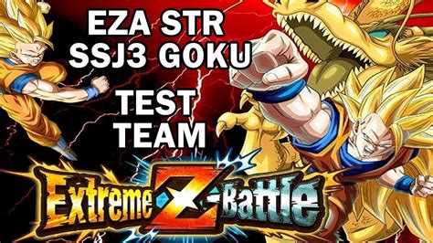 Eza Str Ssj Goku Vs Agl Test Team Event Dragon Ball Z Dokkan