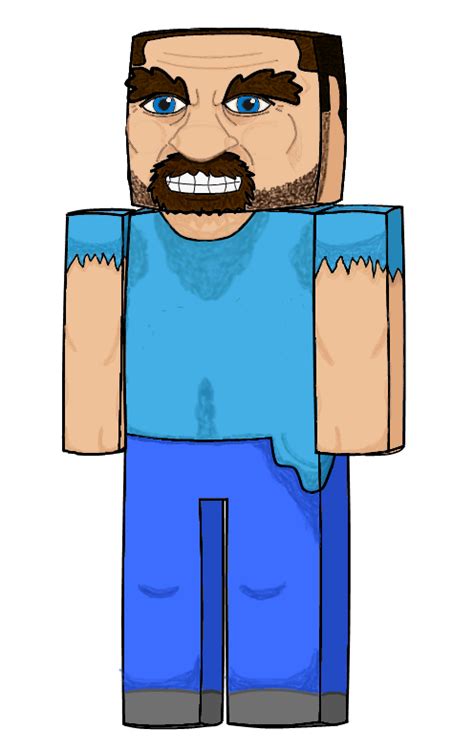 Minecraft Steve Clipart At Getdrawings Free Download