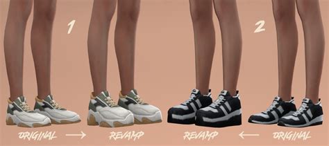 Incheon Sneakers Revamp At Trillyke Sims 4 Updates