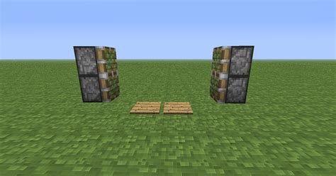More images for how to make a sliding glass door in minecraft » Tutorial Automatic sliding doors 1.4.7 - Redstone ...