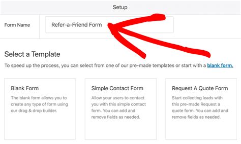How To Create A Refer A Friend Form Template