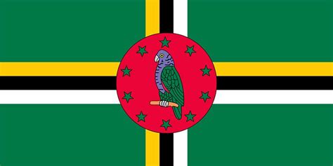 Flag Of Dominica Meaning Colors And Parrot Britannica