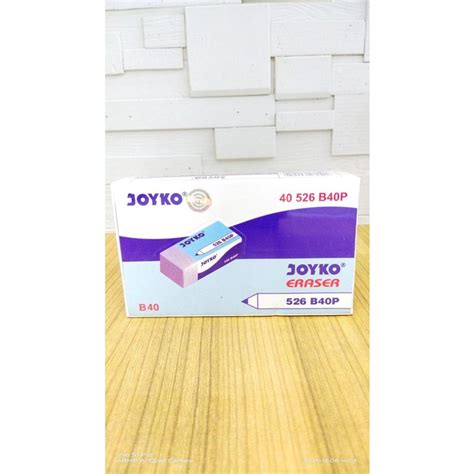 Jual Penghapus Pensil Joyko Putih 526 B40p Box Shopee Indonesia