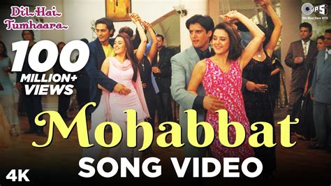 Mohabbat Dil Ka Sakoon Song Video Dil Hai Tumhaara Preity Zinta