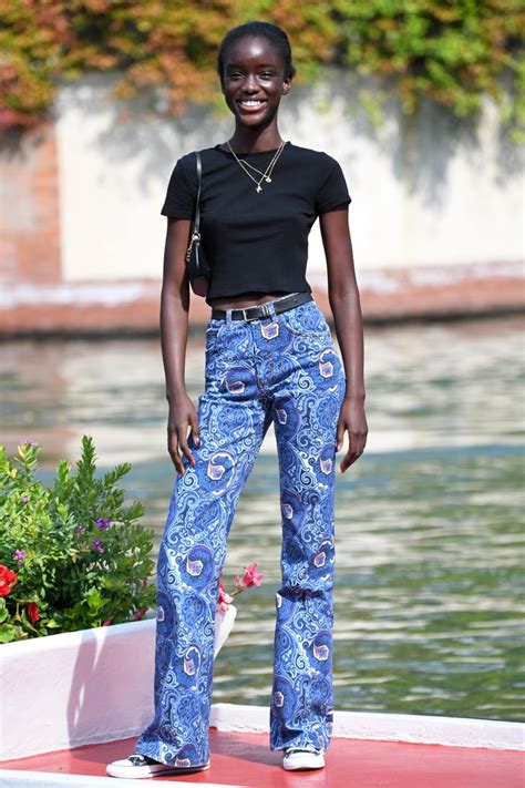 Maty Fall Diba Posed For Photos In Printed Pants And Sneakers Best