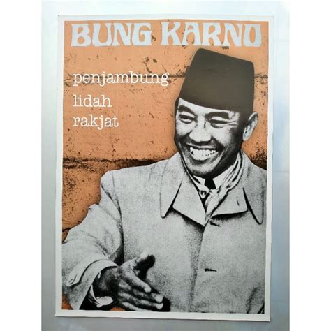 Jual Poster Bung Karno Ukuran X Shopee Indonesia