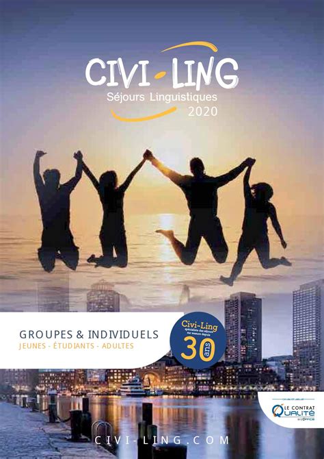 Calaméo Civi Ling Brochure Séjours Linguistiques
