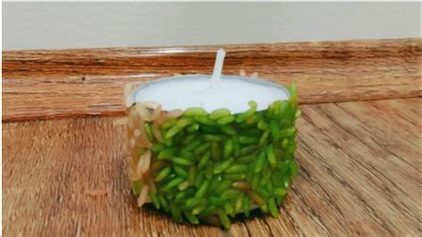 Diy Tea Light Candle Holder Decoration Idea At Home Star Arts And Crafts