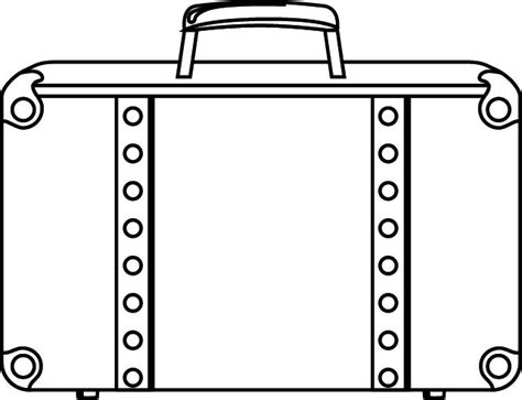 Une valise | Valise dessin, Valise, Coloriage à imprimer