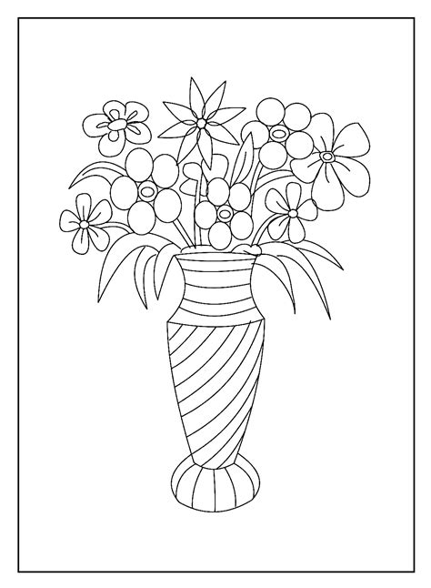 Compartilhar Imagens Imagen Desenhos De Arranjos De Flores Para Colorir Br Thptnvk Edu Vn