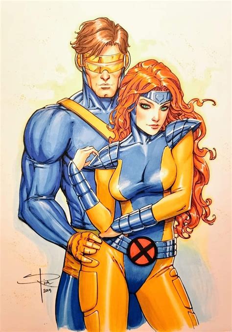 Jean Grey And Scott Summers By Sabine Rich Marvel Jean Grey Marvel