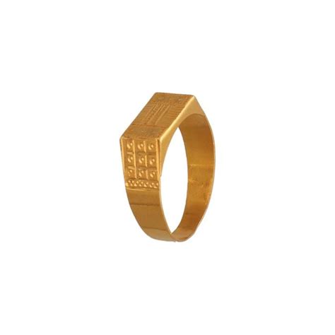 Buy 22kt Best Gold Ring For Him 93ve3648 Online From Vaibhav Jewellers