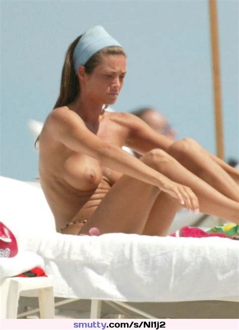 Manuela Arcuri Sunbathing Topless In Miami Beach Paparazzi Photos The The Best Porn Website