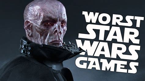 10 Worst Star Wars Games Of All Time Youtube