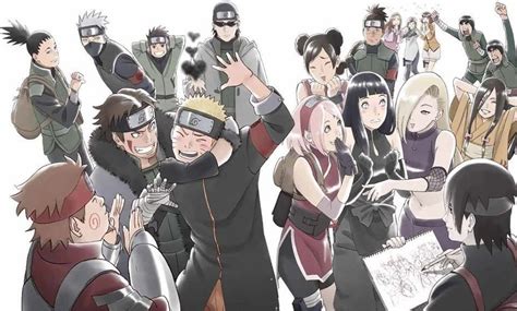 Naruto And Friends Grown Up