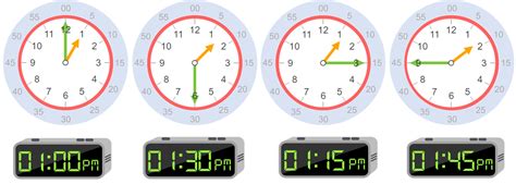 Escribe La Hora Que Marca Cada Reloj Digital De Dos Formas Diferentes