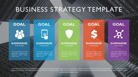 business strategy template  product roadmap