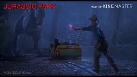Jurassic Park T Rex Scene Youtube