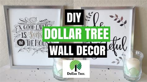 Dollar Tree Diy Wall Decor Diy Room Decor Collab Youtube
