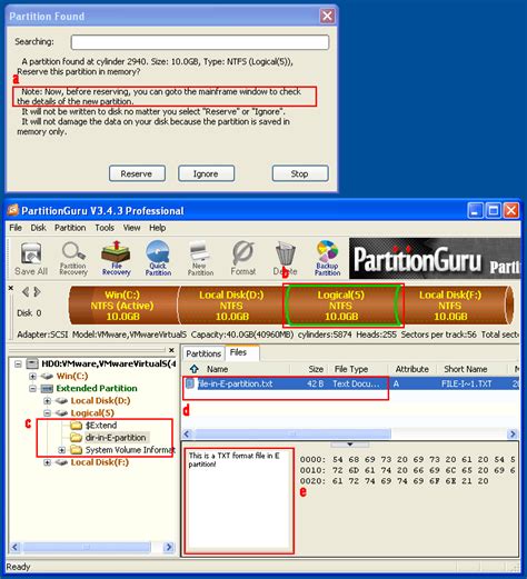 Recover Partitions Using Partitionguru