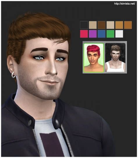 Sims 4 Hairs Simista Stealthic Like Lust Male Hairstyle Retextured