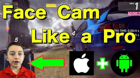 How To Put Face Cam In Video Mobile Gaming Face Cam Tutorial Youtube