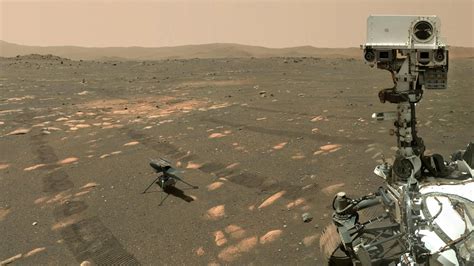 Jamutan Epic Mars Selfie Nasa’s Perseverance Rover With The Ingenuity Helicopter Scitechdaily