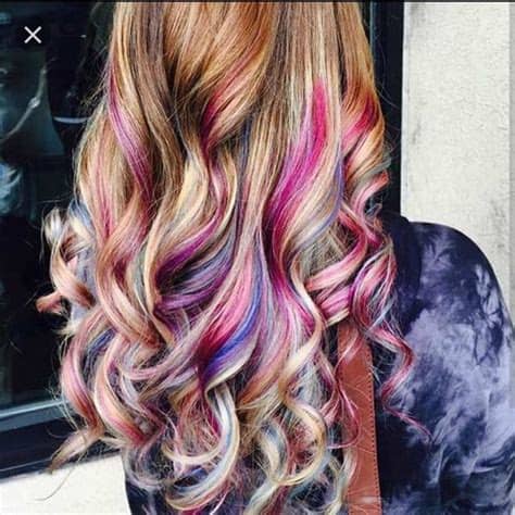 I would bleach the blonde cuz it will thrash ur hair just do clip ins and then if. Peek a Boo Highlights Ideas for Any Hair Color (2018)