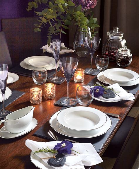 Luxury Dinner Party Setting On A Budget