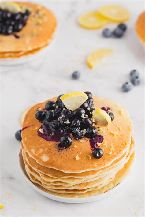 Lemon Blueberry Pancakes Pancake Recipes