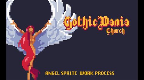 Angel Sprite Work Process Gothicvania Church Youtube