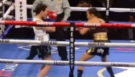 Boxing Seniesa Estrada Scores Sensational Seven Second Knockout